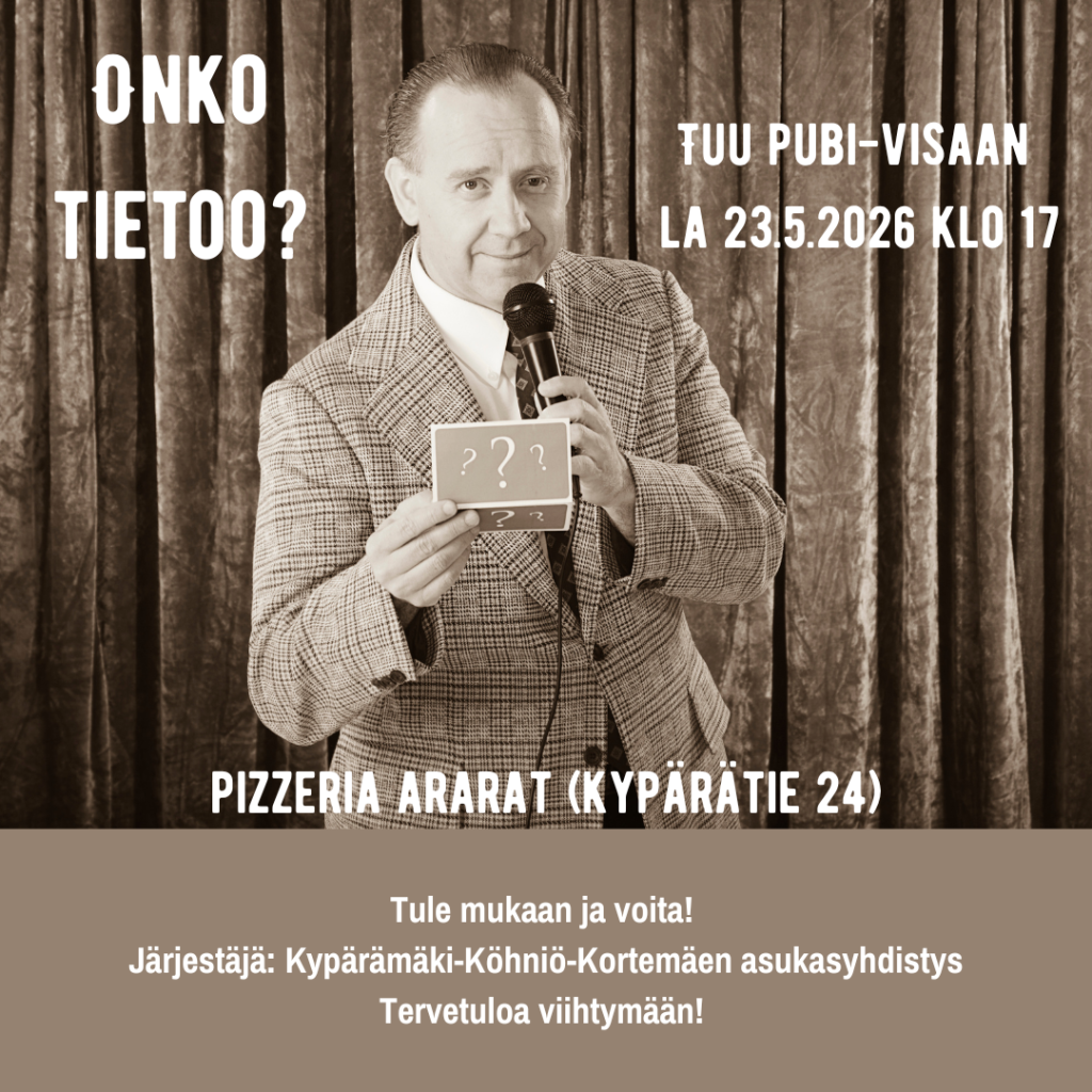 Taru Aalto: Pubivisan mainoskuva